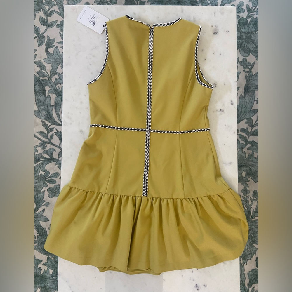 Sedge murphy dress green moss NWT